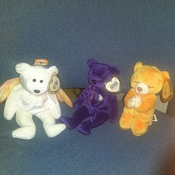 Mega Ty Beanie baby lot all valuable collecters Mint w/Tags- proceeds Charity